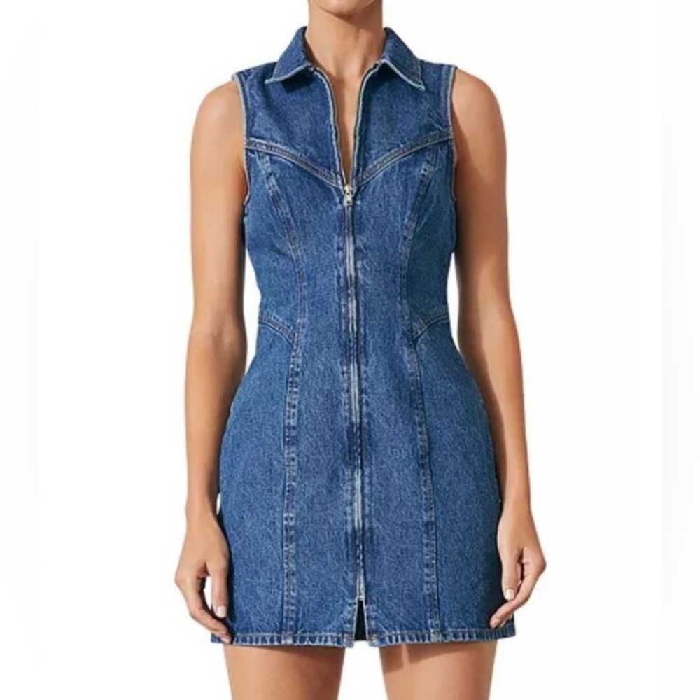 Denim Sleeveless Dress